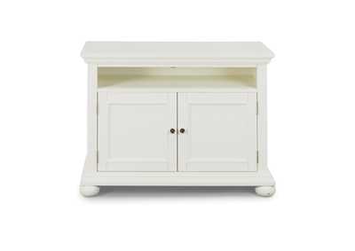 Image for Dover Off-White Entertainment Stand