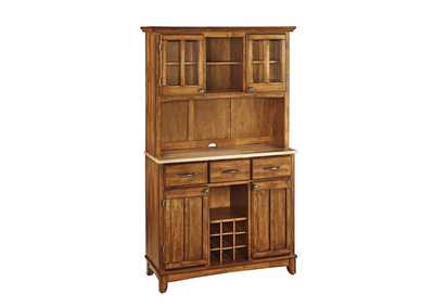Hampton Server with Hutch by Homestyles