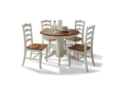 Image for French Countryside Off-White 5 Piece Dining Set