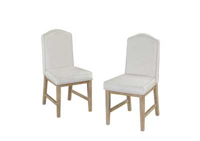Image for Claire Off-White Chair (Set of 2)