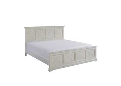 Bay Lodge Off-White King Bed