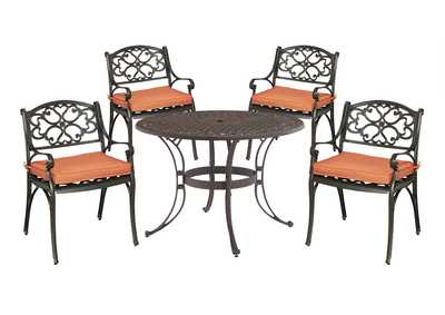 Image for Sanibel Bronze 5 Piece Outdoor Dining Set
