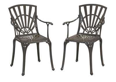 Grenada Outdoor Chair Pair By Homestyles