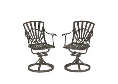 Image for Grenada Outdoor Swivel Rocking Chair By Homestyles