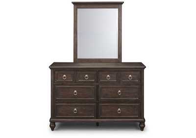 Image for Marie Brown Dresser with Mirror