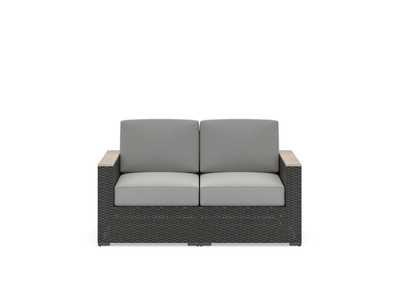 Image for Boca Raton Brown Outdoor Loveseat