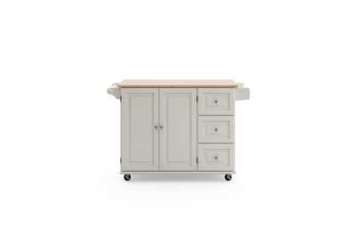 Image for Blanche Off-White Kitchen Cart