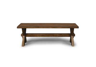 Image for Tuscon Brown Dining Bench