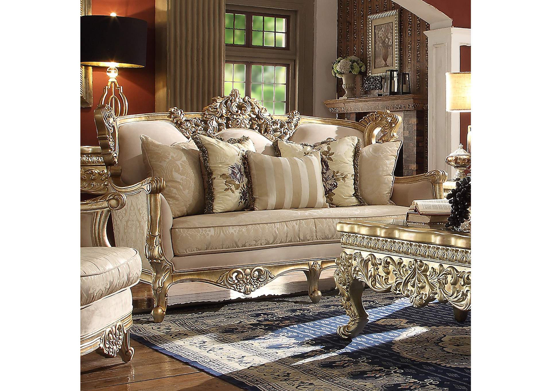 HD-04 - Three Piece Sofa Set,Homey Design