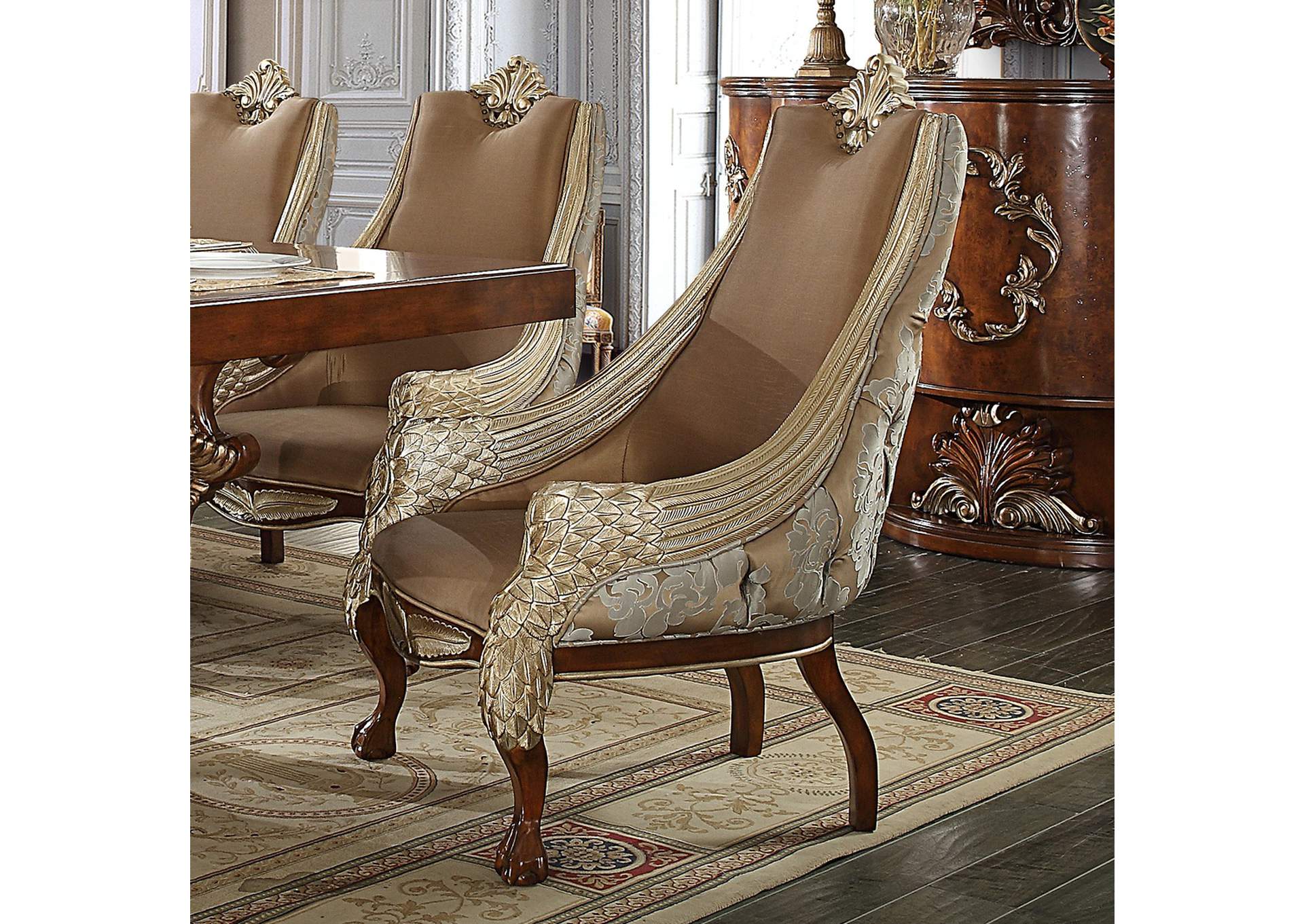 Brown Formal Dining Chairs [Set of 2],Homey Design