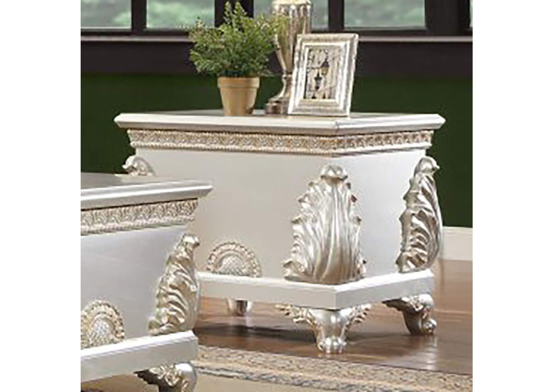 Silver End Table,Homey Design