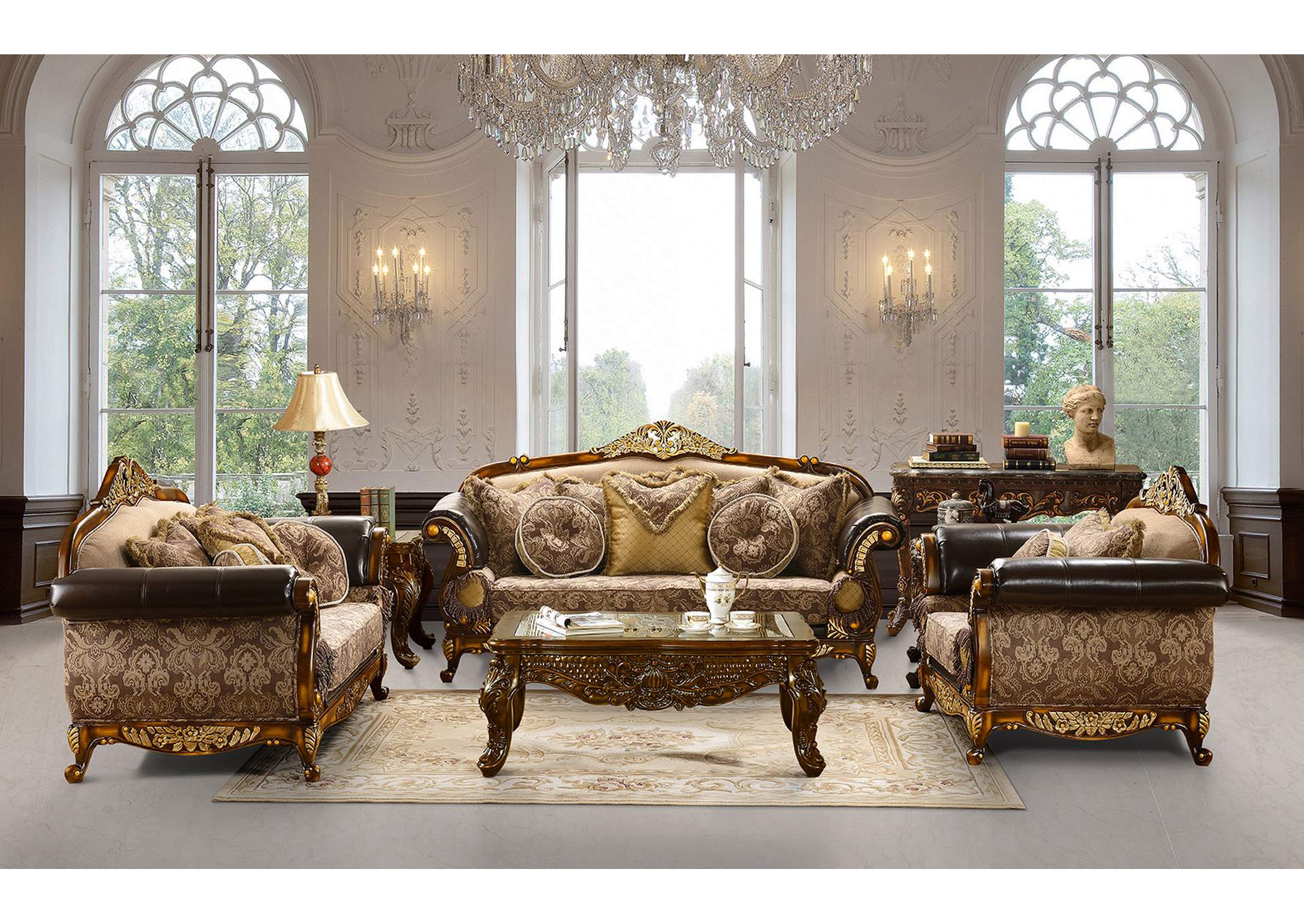 3 Piece Sofa Set,Homey Design