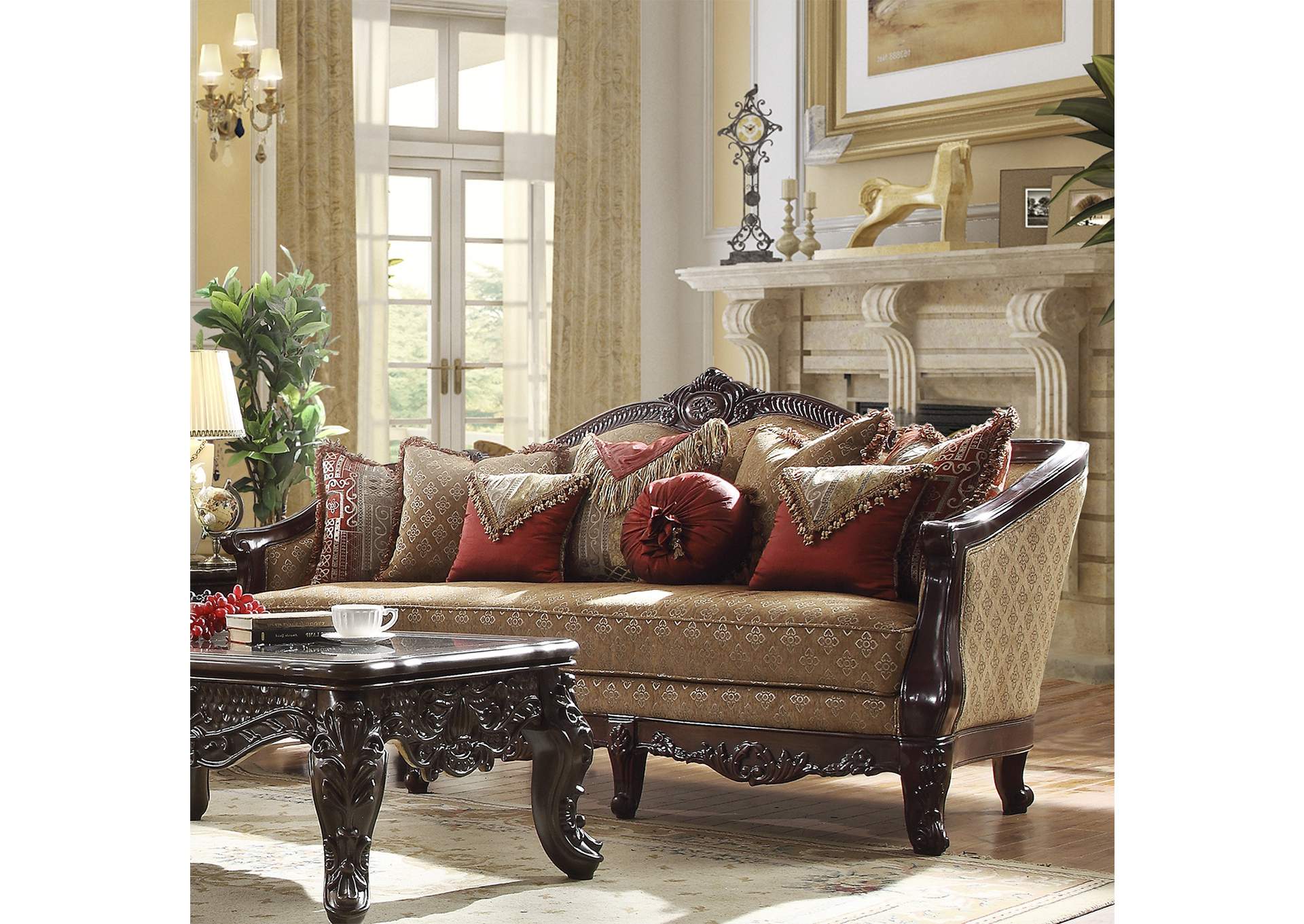 HD-2655 - 3Pc Sofa Set,Homey Design