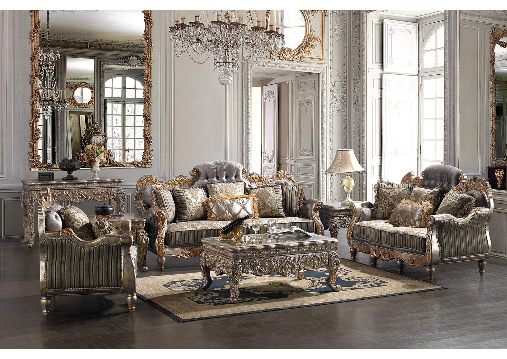 3 Piece Sofa Set,Homey Design