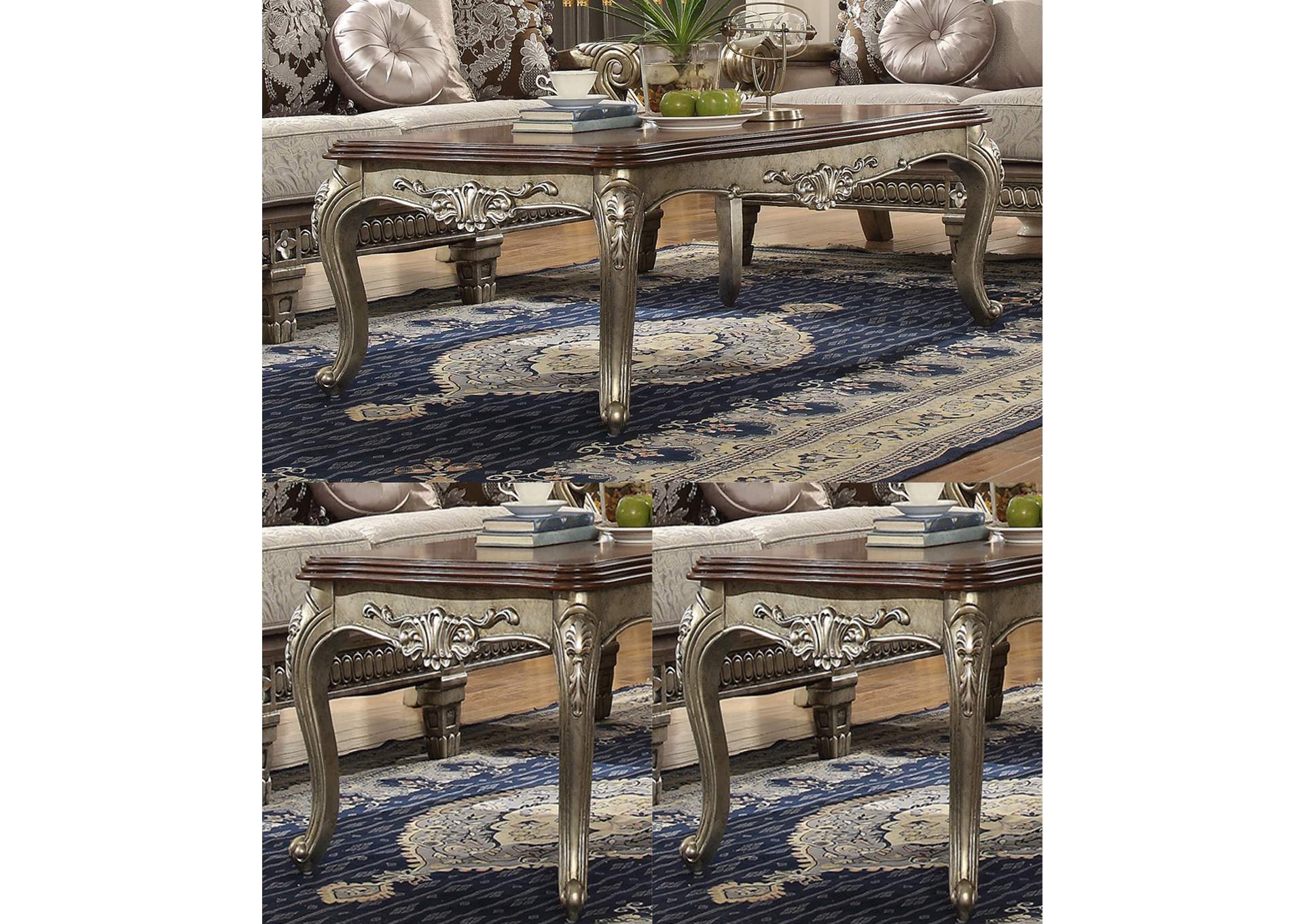 Golden Nutmeg Coffee Table,Homey Design