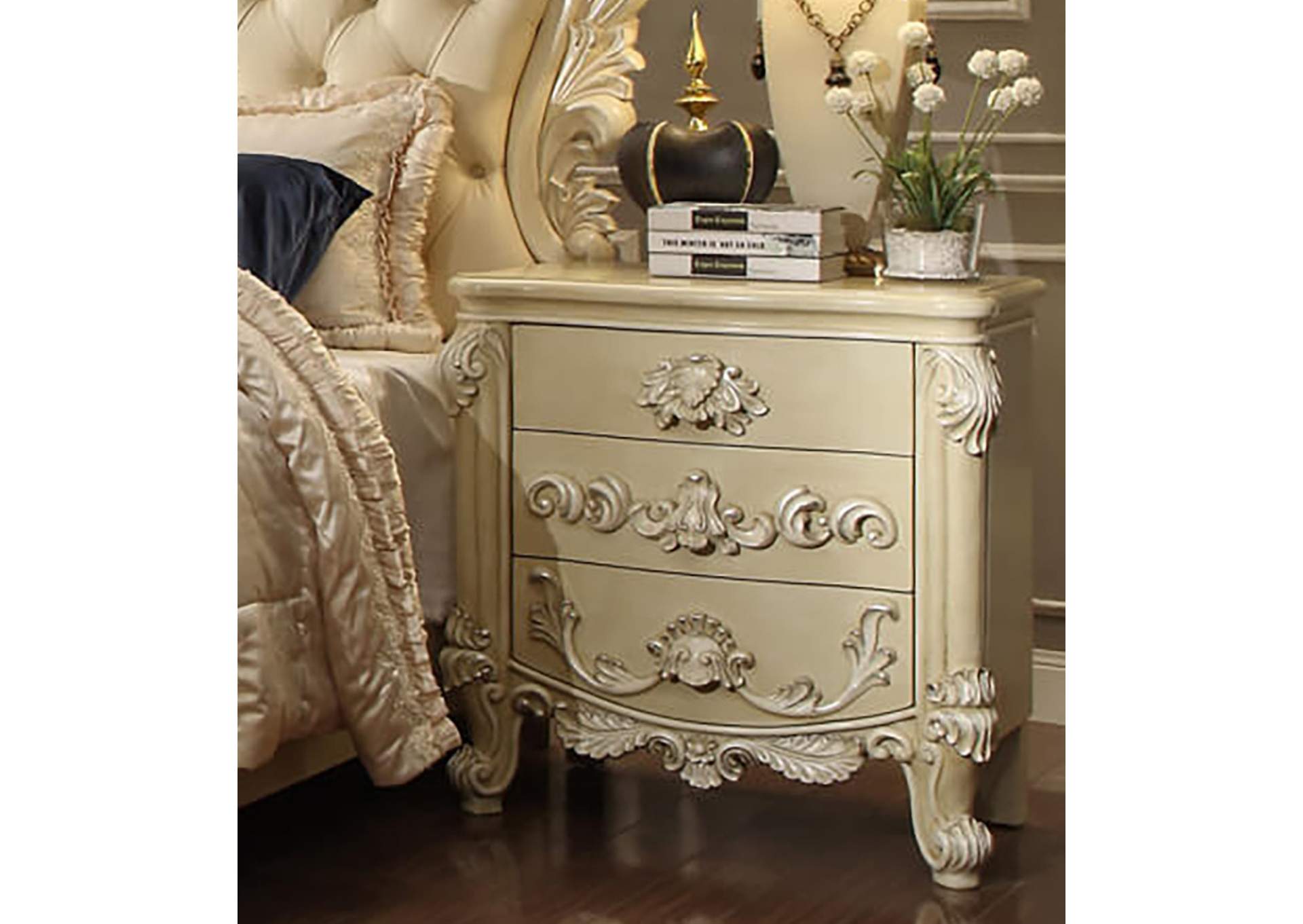 Newberry Ii (Cream) Night Stand,Homey Design