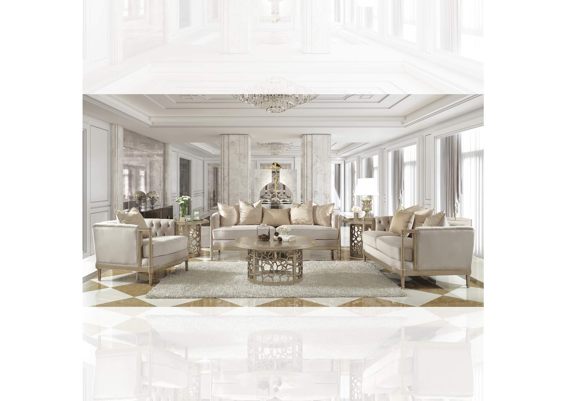 HD-625 - 3Pc Sofa Set,Homey Design