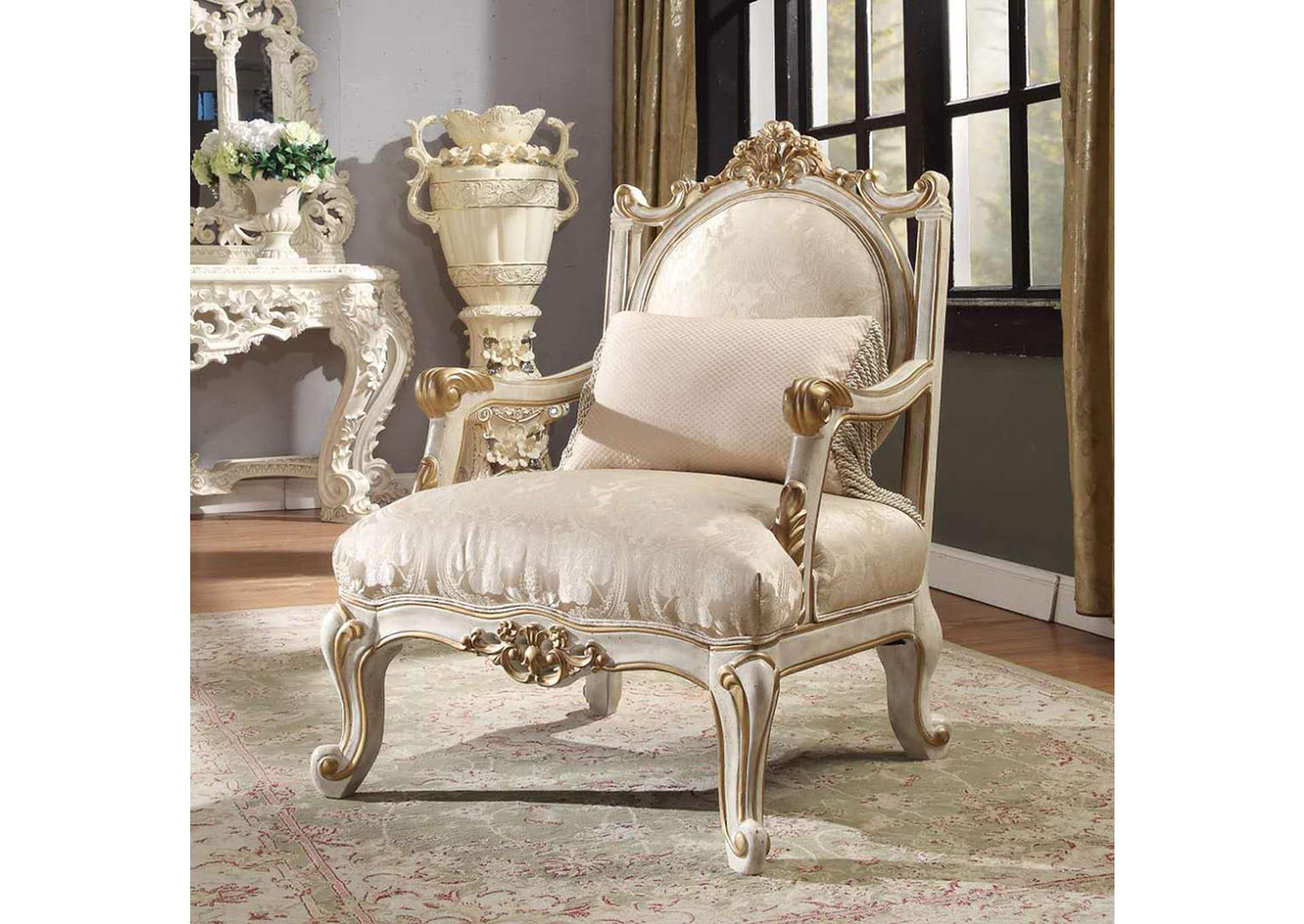 SYY White (Cream) Chair,Homey Design