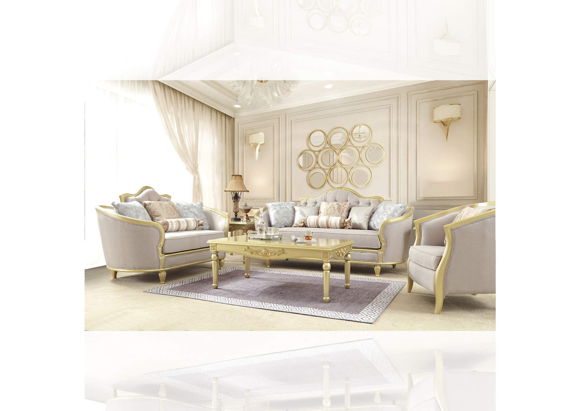 3 Piece Sofa Set,Homey Design