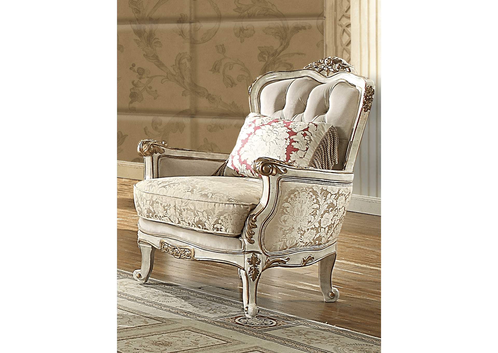 White Arm Chair,Homey Design
