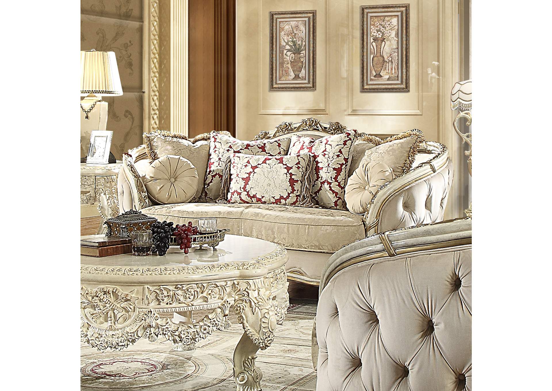 White Loveseat,Homey Design