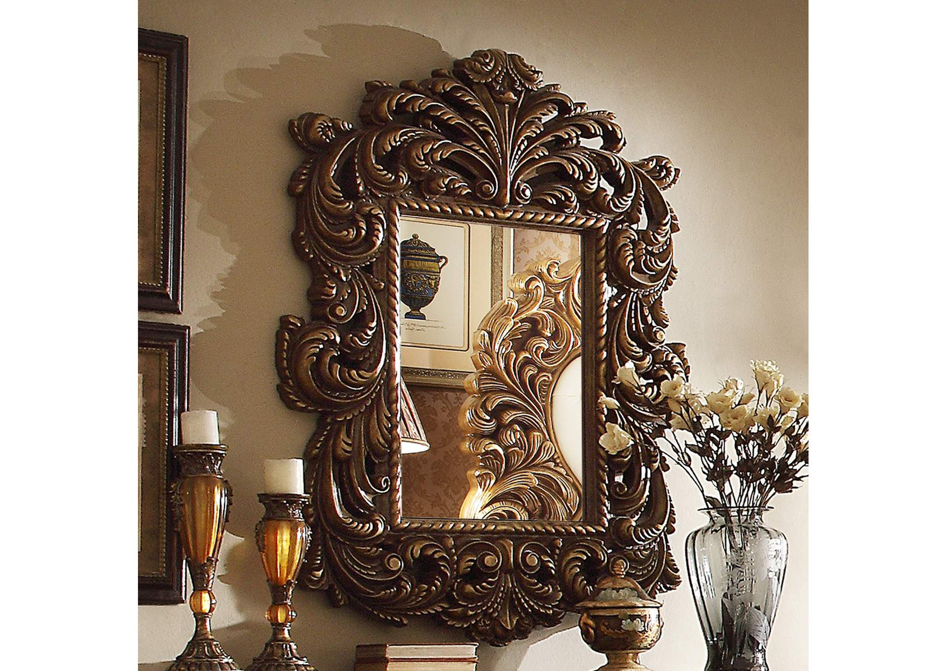 HD-8011 - Mirror Bronze - Champagne,Homey Design