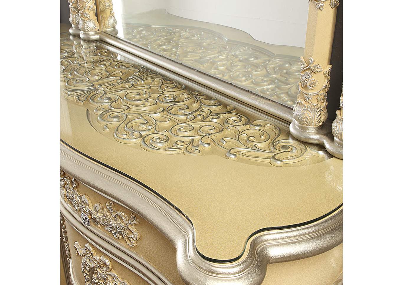 5 Piece Eastern King Bedroom Set,Homey Design