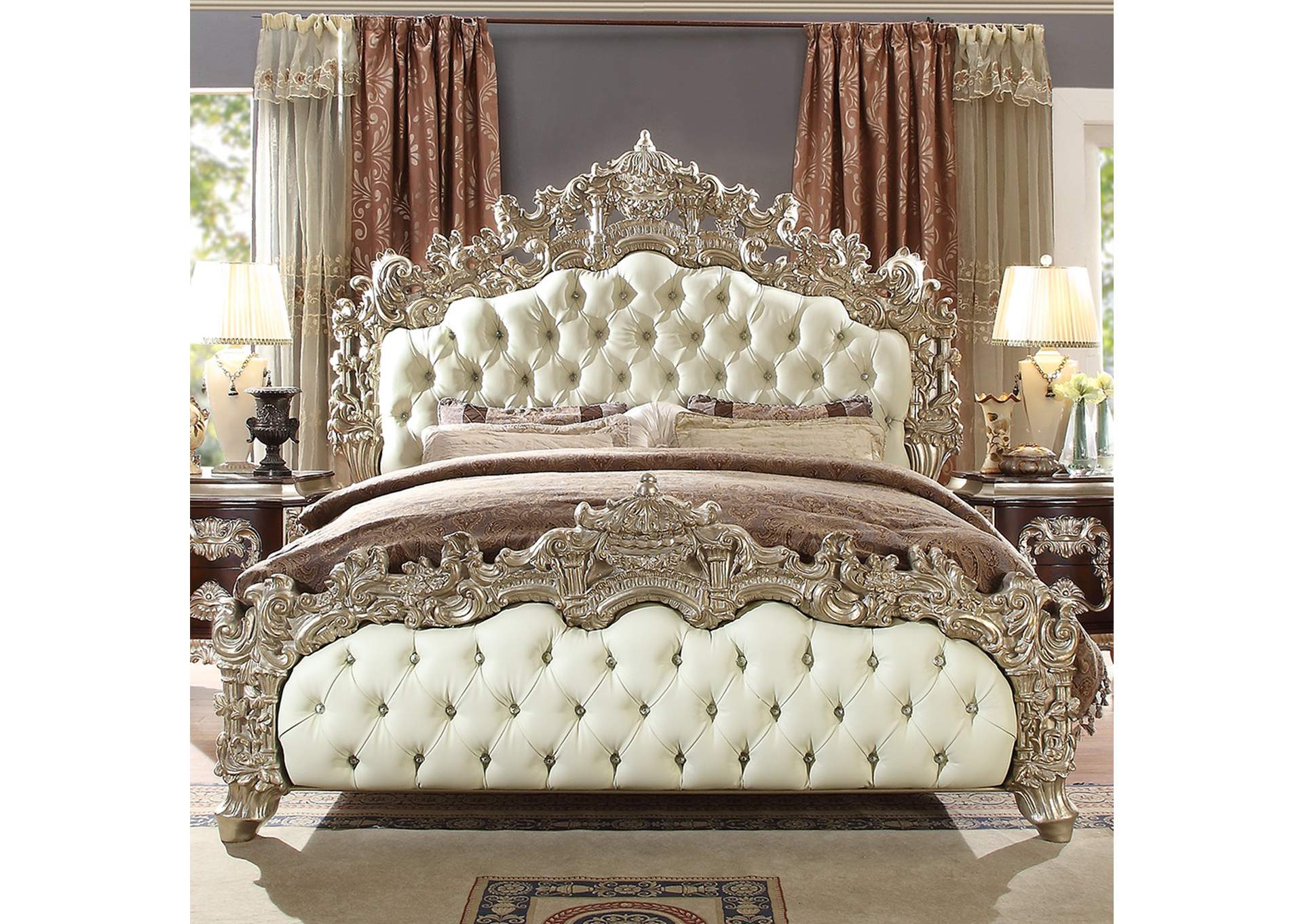 HD-8017 - California King Bed,Homey Design