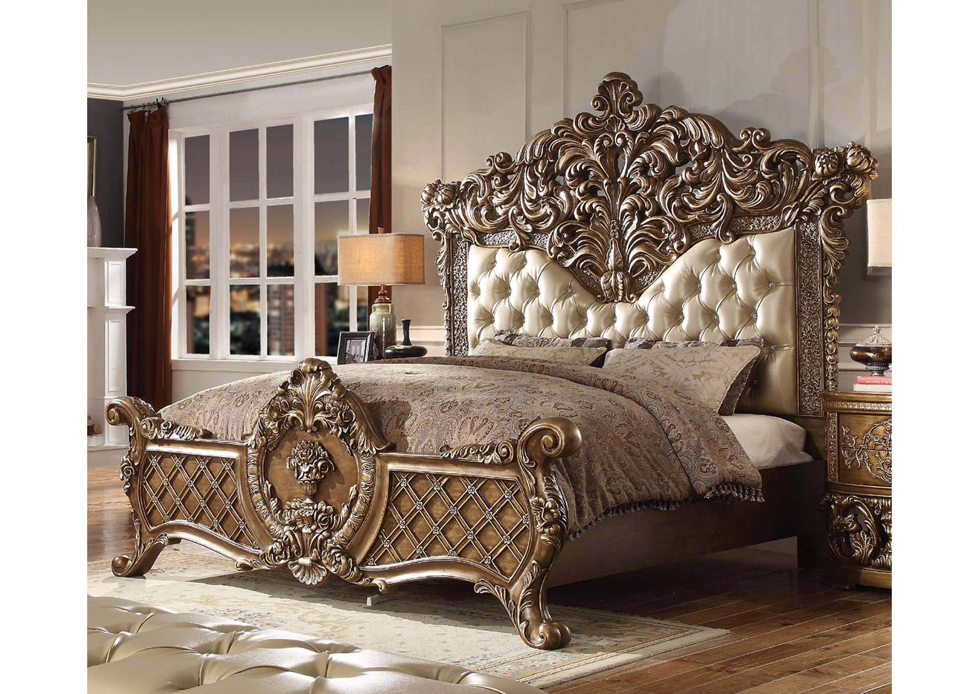 HD-8018 - California King Bed,Homey Design