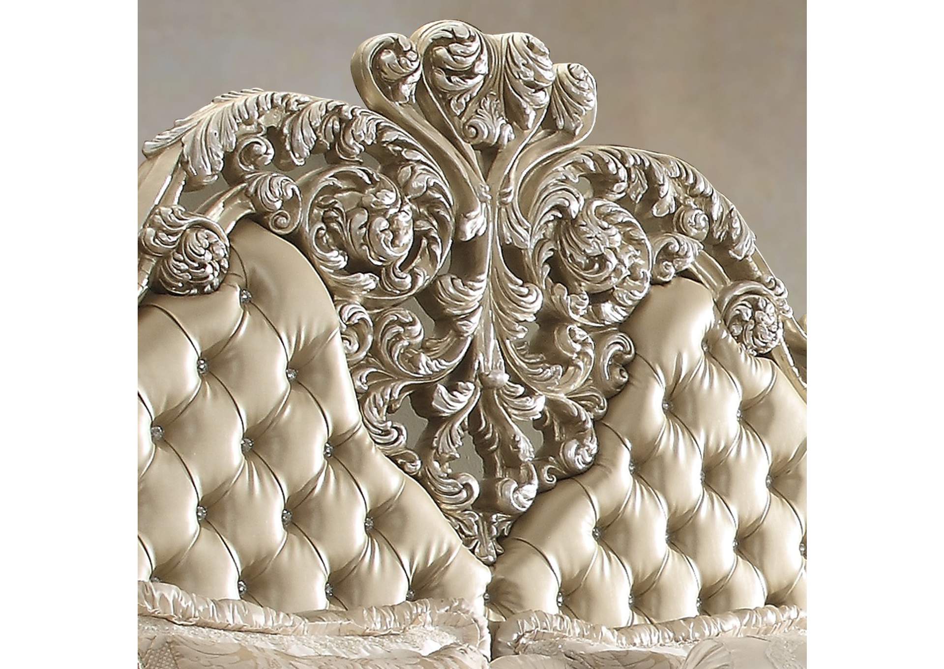 Belle Silver 5 Piece Bedroom Set,Homey Design