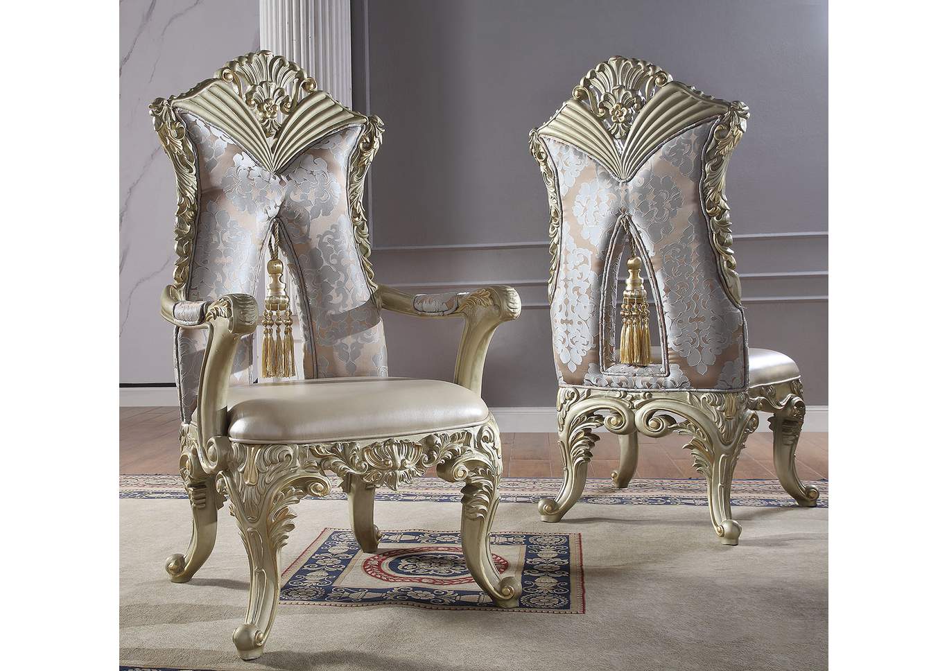 HD-8092 - 9Pc Dining Room Set<Br> <Font Color="Red">(Special Order)</Font>,Homey Design