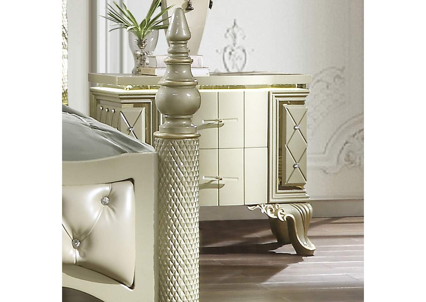 5 Piece California King Bedroom Set,Homey Design