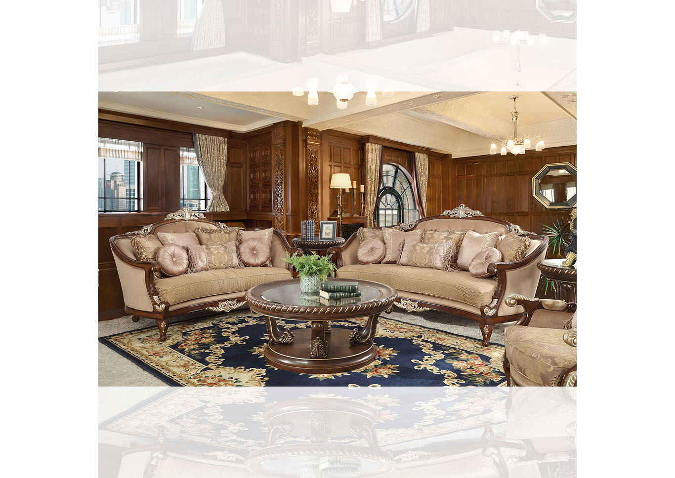 Mahogany Sofa,Homey Design