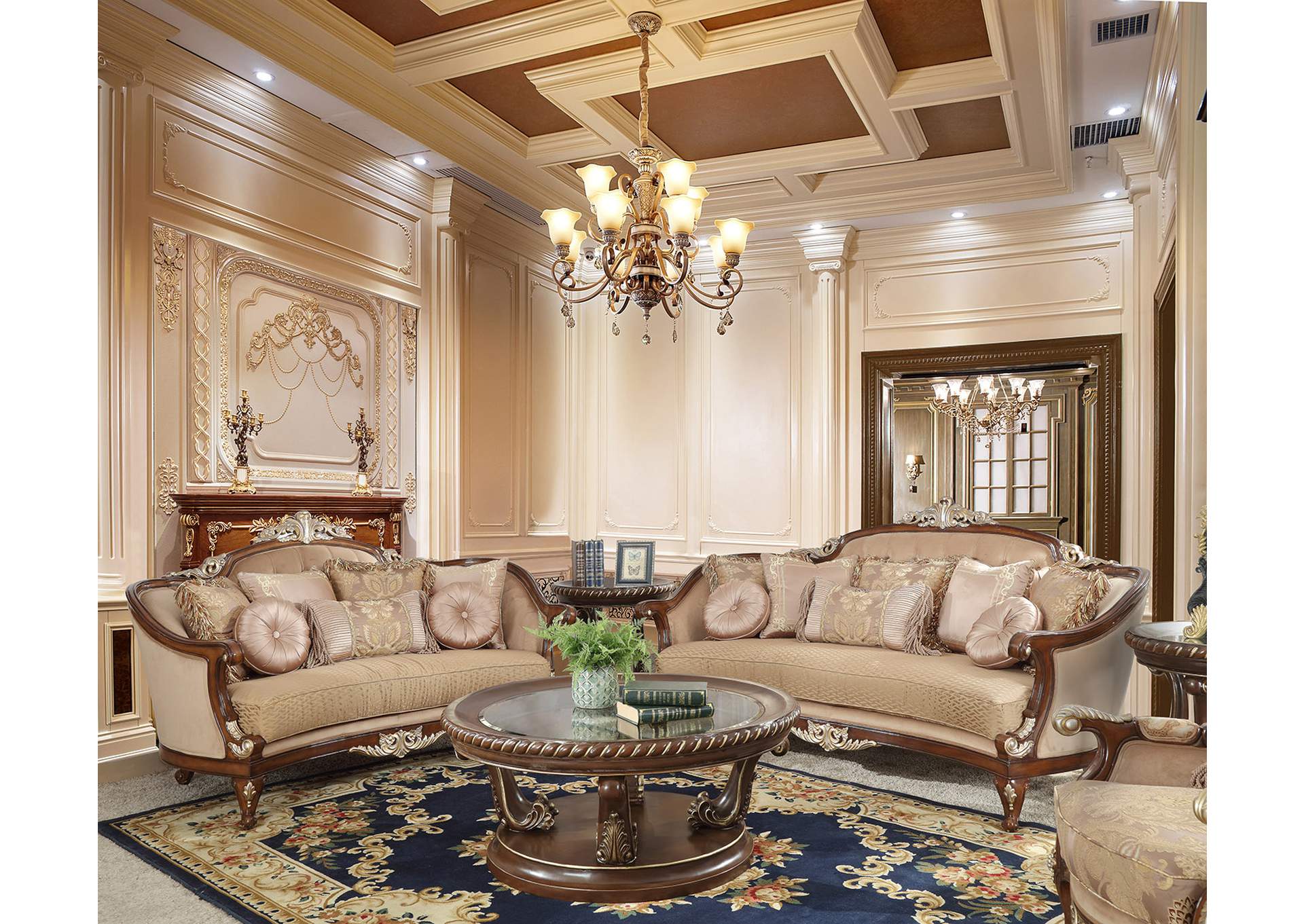 HD-8320 - 3Pc Sofa Set,Homey Design