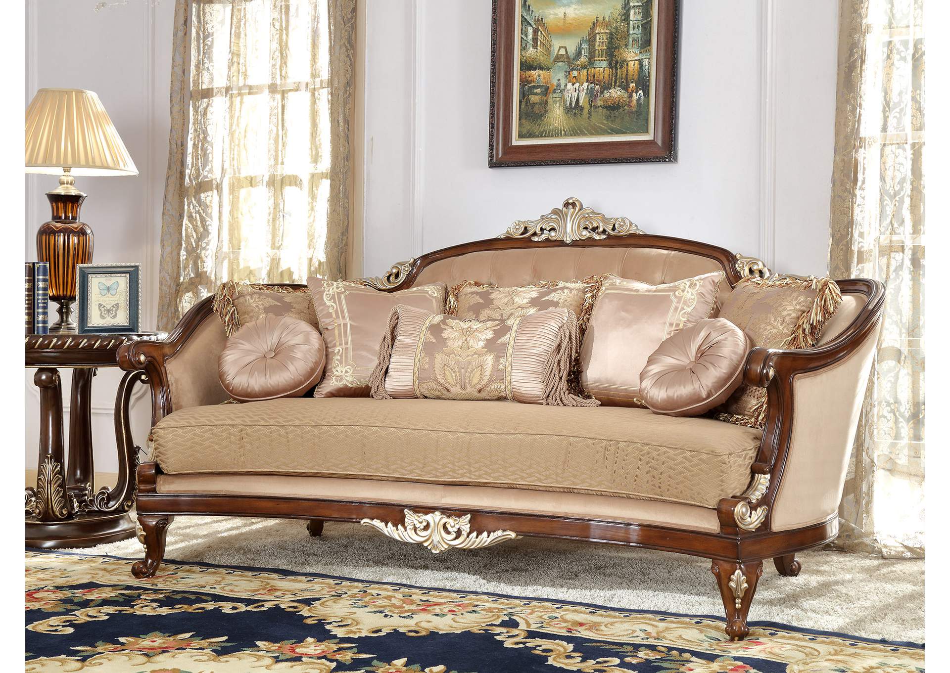 Mahogany Sofa,Homey Design