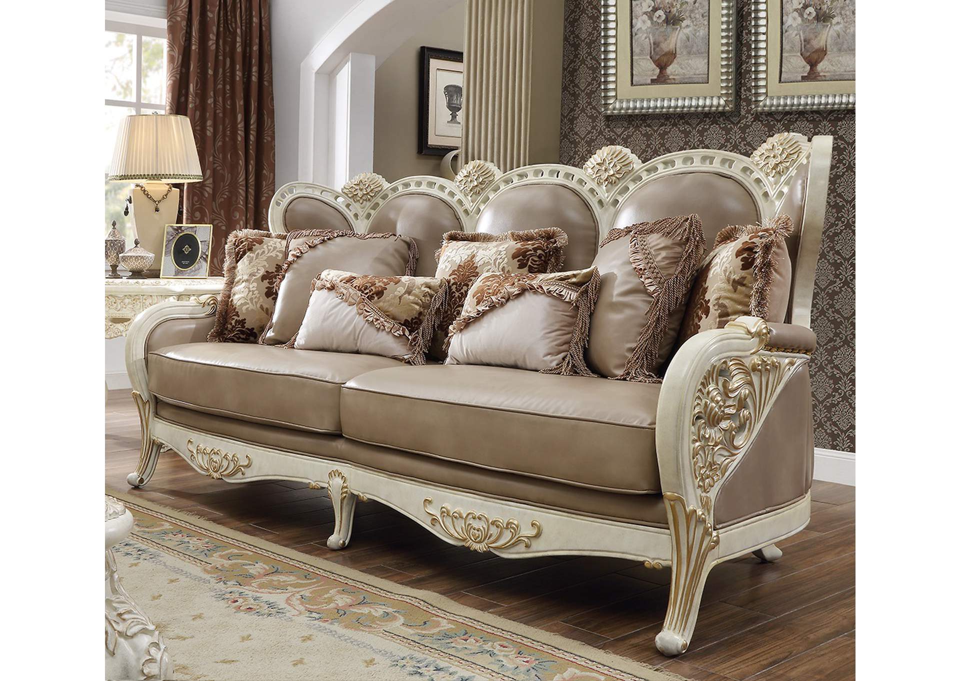 HD-90 3Pc Sofa Set,Homey Design
