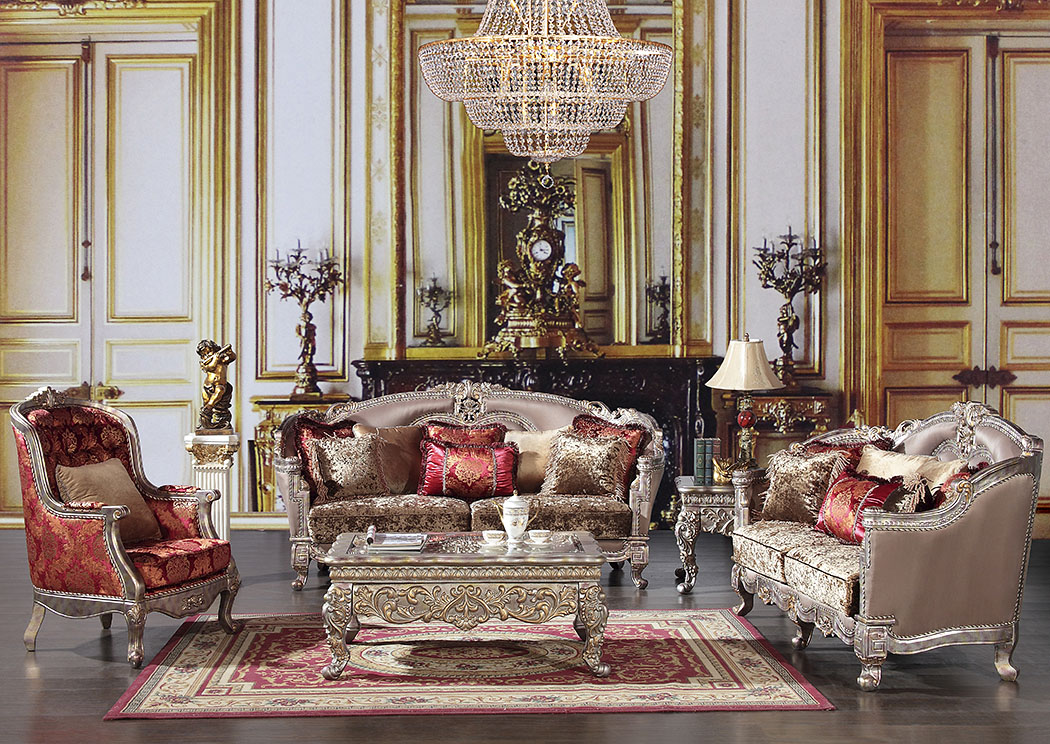 Champagne Frost Sofa,Homey Design