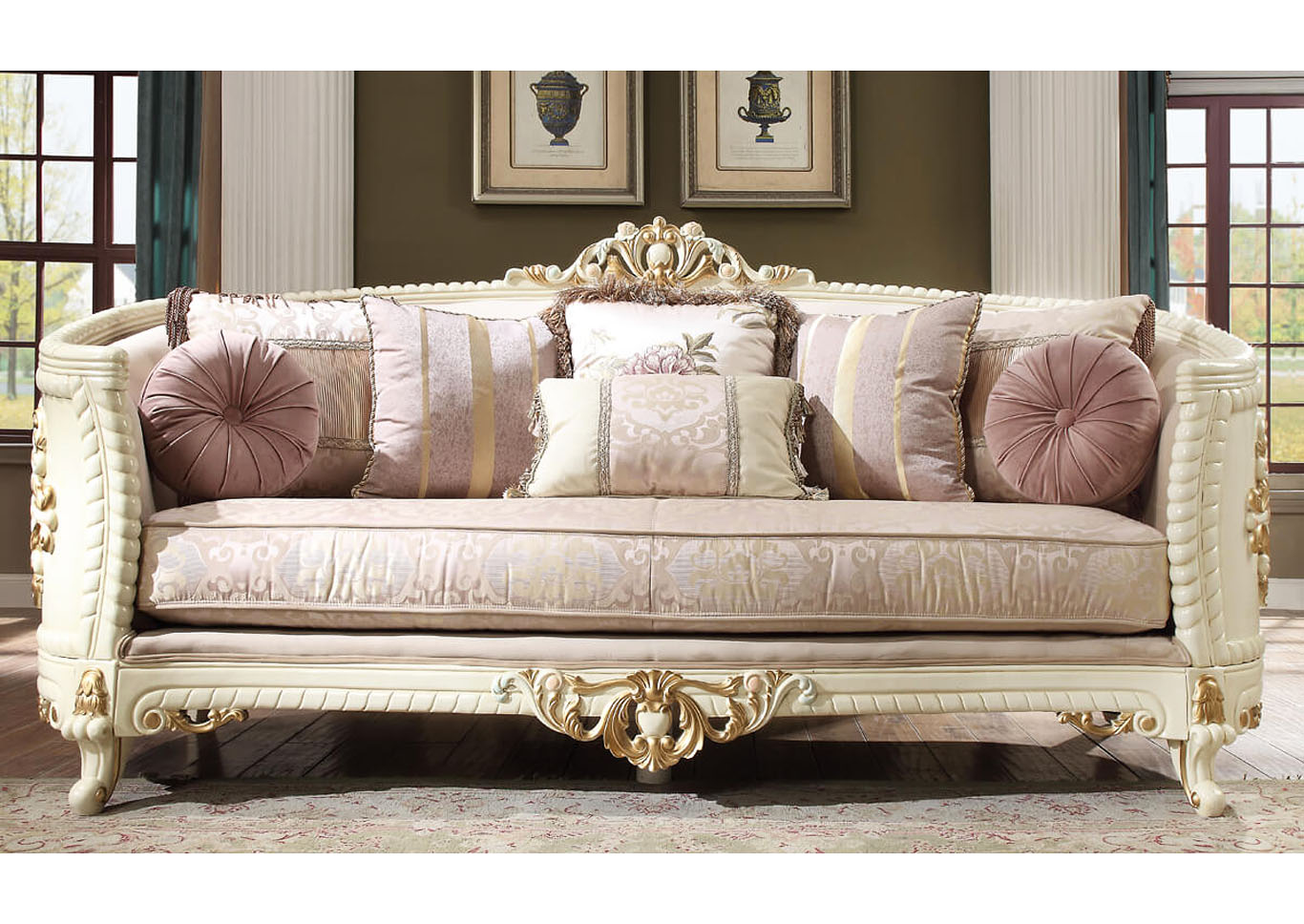 Cream Sofa,Homey Design
