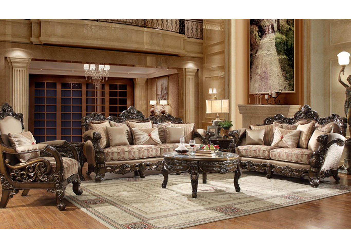 Brown Cherry Sofa,Homey Design