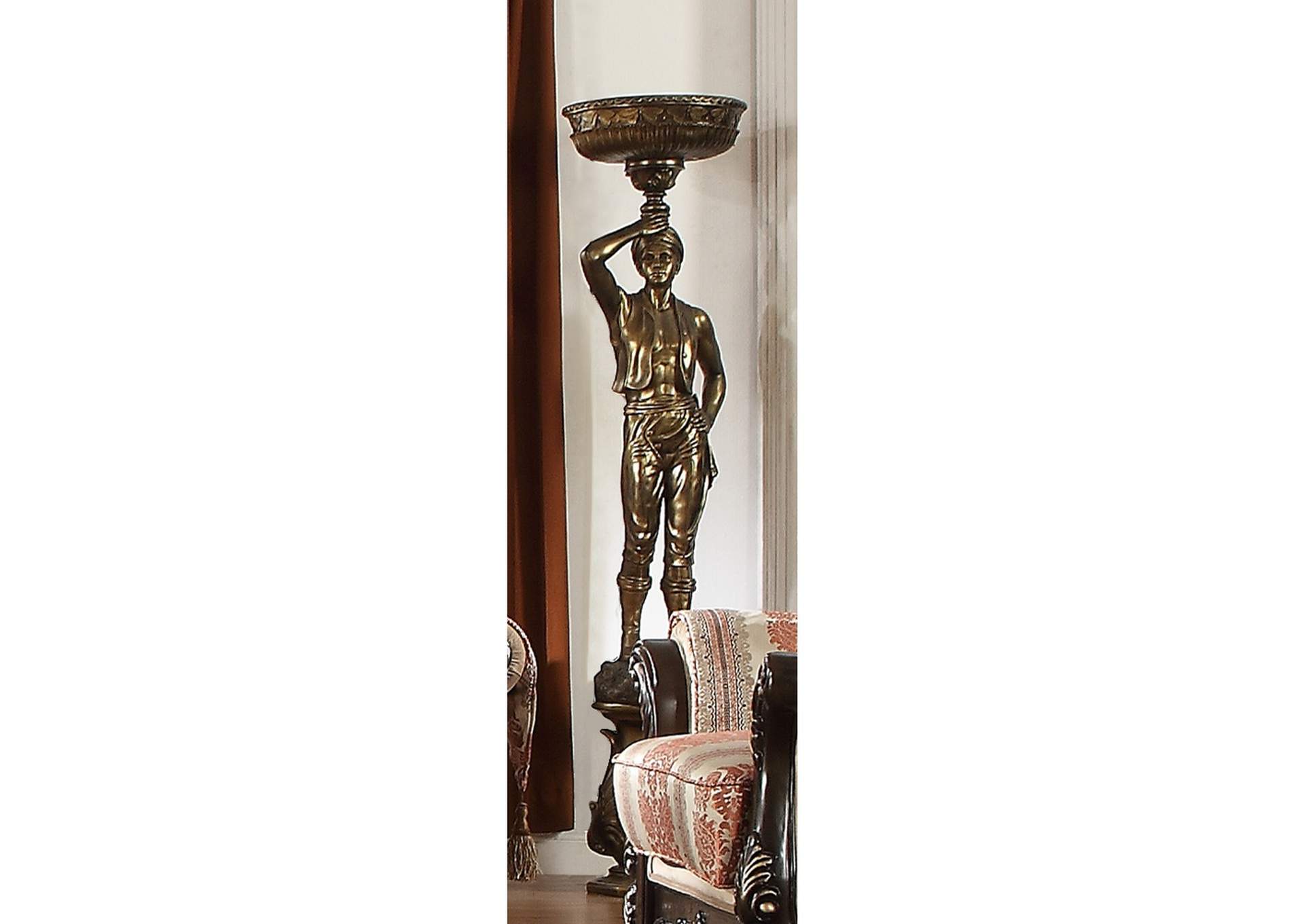 Antique Golden Bronze Vase,Homey Design