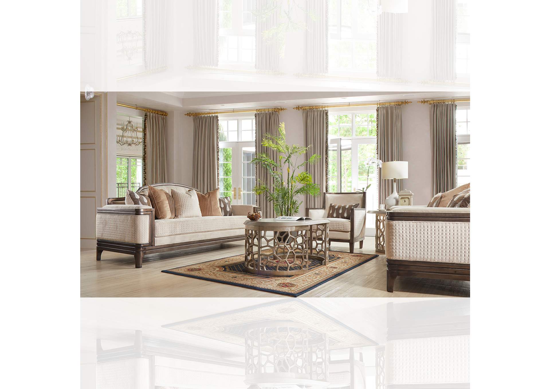 3 Piece Sofa Set,Homey Design