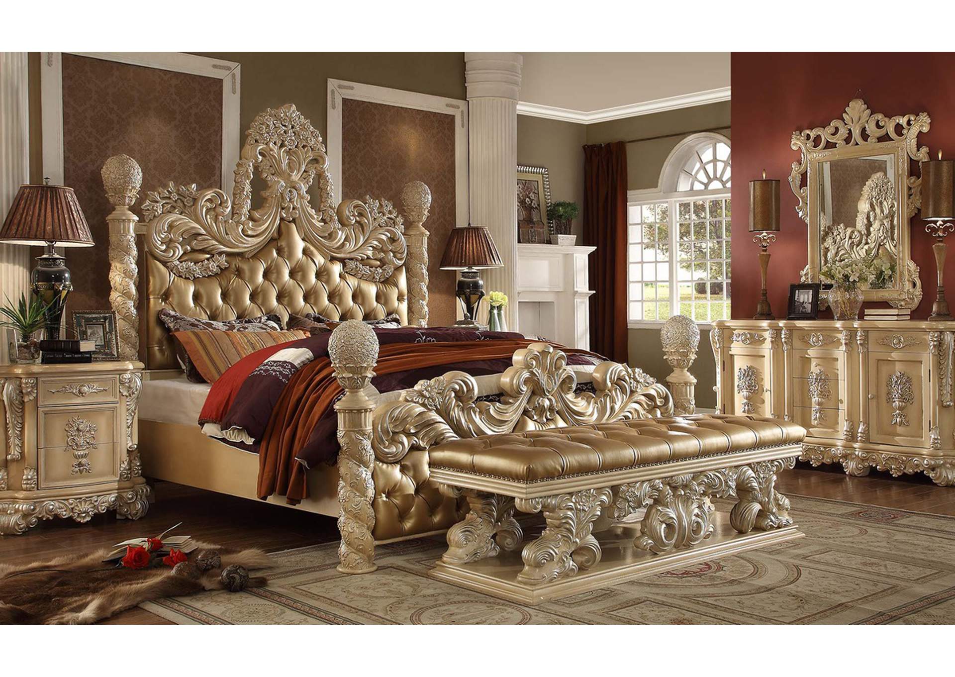 HD-7266 - California King Bed,Homey Design