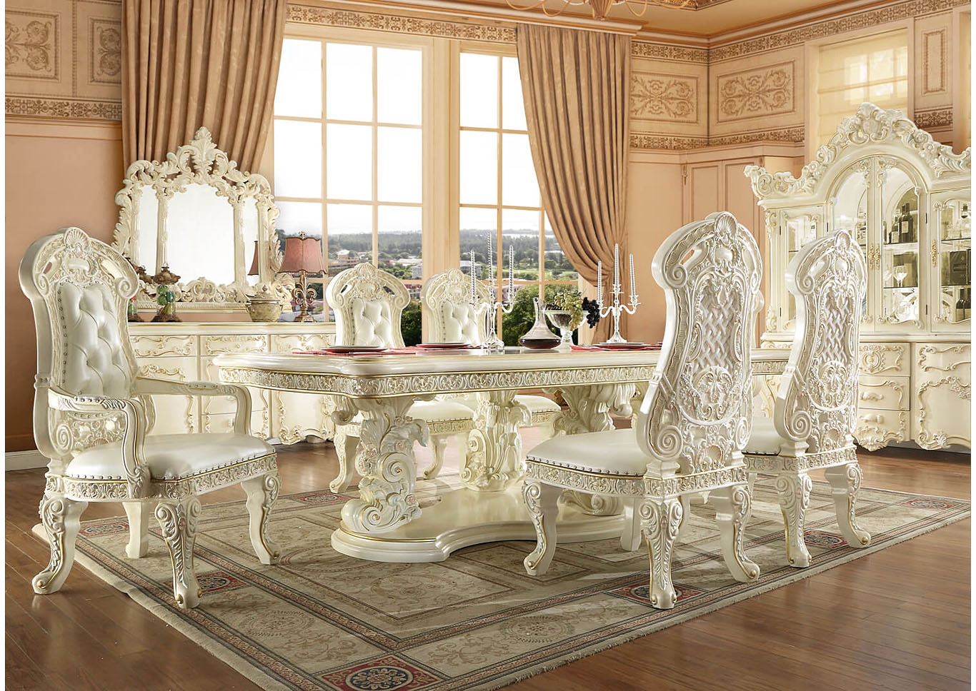 White Gloss Side Chair,Homey Design