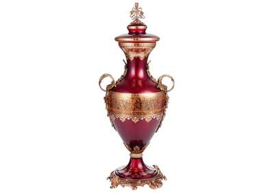 Image for Bronze, Ruby Red, Gold Urn