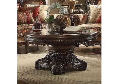 Image for Dark Red Mahogany Coffee Table