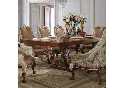 Image for Brown Cherry Rectangular Dining Table