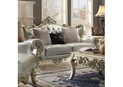 Image for Belle Silver Loveseat
