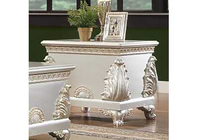 Silver End Table
