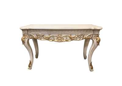 Plantation Cove White Console Table