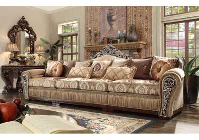Image for Dark Red Mahogany Sectional